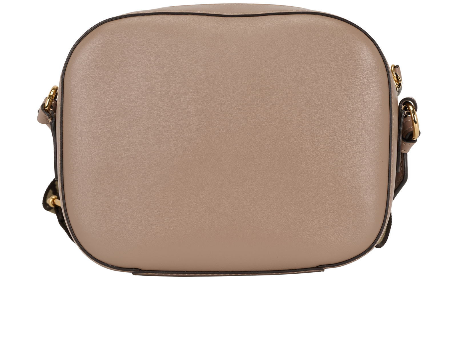 Logo Crossbody, &pound;295, Handbags, Taupe, Faux Leather, Back view